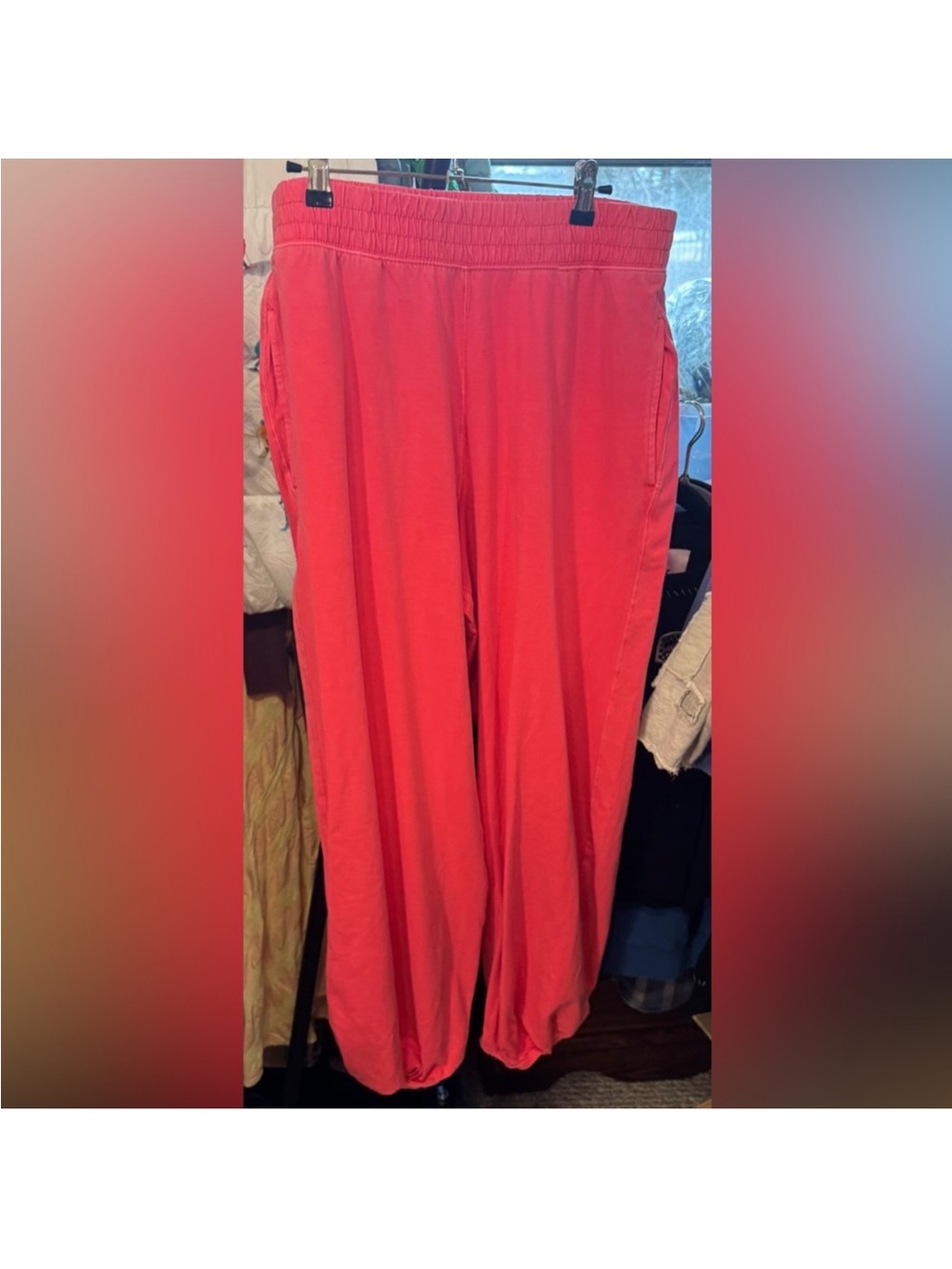 NWT Free People FP Movement Hot Shot Crossover Set - electric sunset pink- Large - Picture 9 of 11